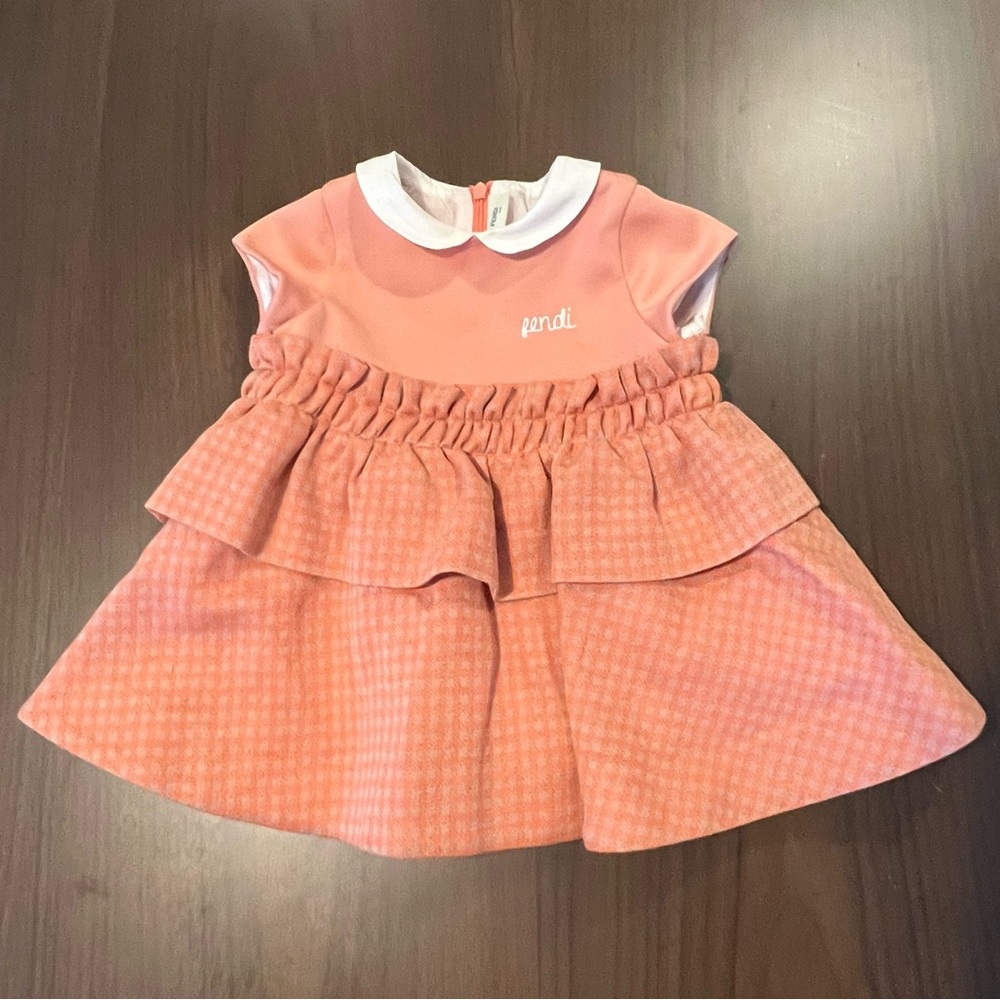 Fendi Baby Collared Dress